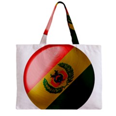 Bolivia Flag Country National Zipper Mini Tote Bag by Sapixe