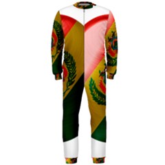 Bolivia Flag Country National Onepiece Jumpsuit (men)  by Sapixe