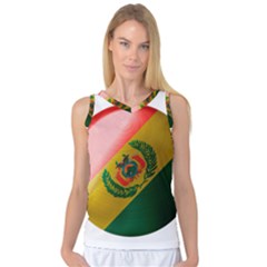 Bolivia Flag Country National Women s Basketball Tank Top by Sapixe