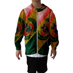 Bolivia Flag Country National Kids  Hooded Windbreaker by Sapixe