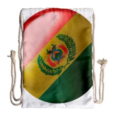 Bolivia Flag Country National Drawstring Bag (large) by Sapixe