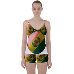 Bolivia Flag Country National Tie Front Two Piece Tankini by Sapixe