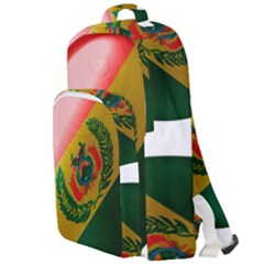 Bolivia Flag Country National Double Compartment Backpack by Sapixe