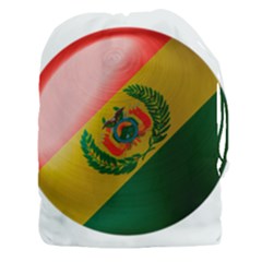 Bolivia Flag Country National Drawstring Pouch (xxxl) by Sapixe