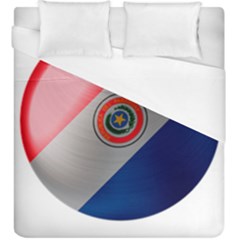 Paraguay Flag Country Nation Duvet Cover (king Size)