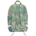 Watercolor leaves pattern Classic Backpack View3