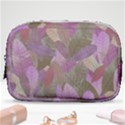 Watercolor leaves pattern Make Up Pouch (Small) View1