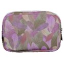 Watercolor leaves pattern Make Up Pouch (Small) View2