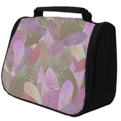 Watercolor Leaves Pattern Full Print Travel Pouch (big) by Valentinaart