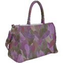 Watercolor leaves pattern Duffel Travel Bag View2