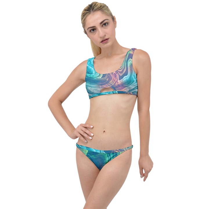 Opaled Abstract  The Little Details Bikini Set