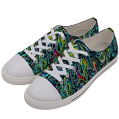 D 4 Women s Low Top Canvas Sneakers by ArtworkByPatrick