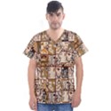 D 5 Men s V-Neck Scrub Top View1