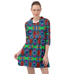 D 7 Mini Skater Shirt Dress