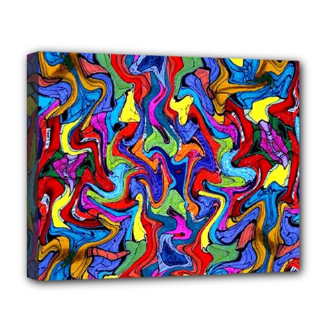 D 7 1 Deluxe Canvas 20  X 16  (stretched) by ArtworkByPatrick