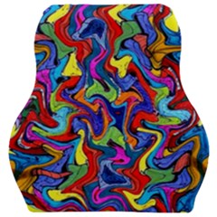 D 7 1 Car Seat Velour Cushion  by ArtworkByPatrick