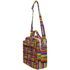 E 7 Crossbody Day Bag by ArtworkByPatrick