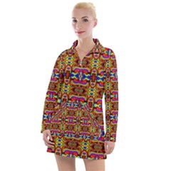 E 8 Women s Long Sleeve Casual Dress by ArtworkByPatrick