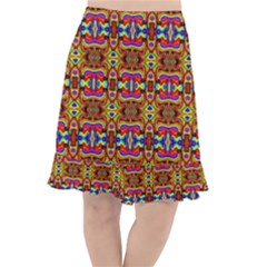 E 8 Fishtail Chiffon Skirt