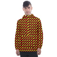 Rby 32 Men s Front Pocket Pullover Windbreaker by ArtworkByPatrick