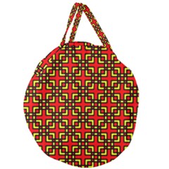 Rby 34 Giant Round Zipper Tote by ArtworkByPatrick