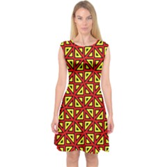 Rby 36 Capsleeve Midi Dress by ArtworkByPatrick