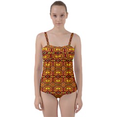 Rby 38 Twist Front Tankini Set by ArtworkByPatrick