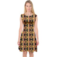 Rby 39 Capsleeve Midi Dress by ArtworkByPatrick