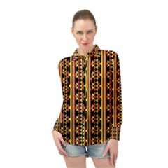 Rby 39 Long Sleeve Chiffon Shirt