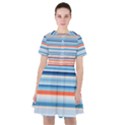 Blue And Coral Stripe 2 Sailor Dress View1