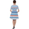 Blue And Coral Stripe 2 Sailor Dress View2