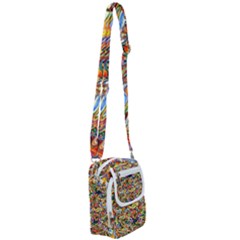 Ornament 1 Shoulder Strap Belt Bag by ArtworkByPatrick