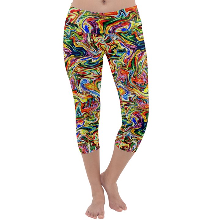 Ornament 1 Capri Yoga Leggings