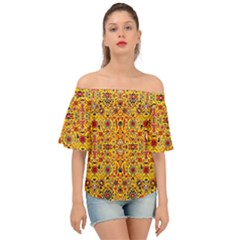 F 2 Off Shoulder Short Sleeve Top by ArtworkByPatrick