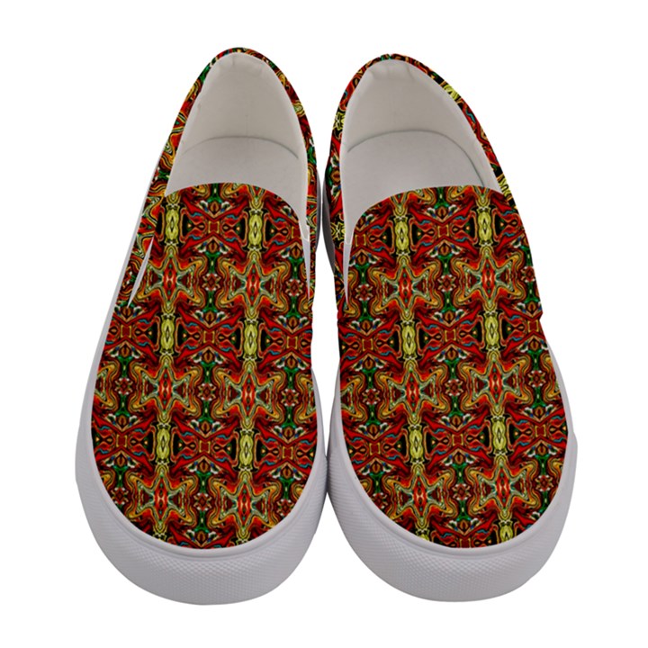 F 4 Women s Canvas Slip Ons