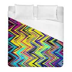 Mycolorfulchevron Duvet Cover (full/ Double Size) by designsbyamerianna