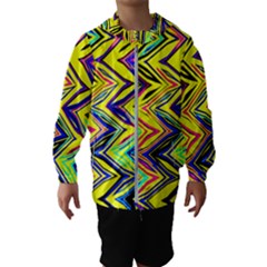 Mycolorfulchevron Kids  Hooded Windbreaker