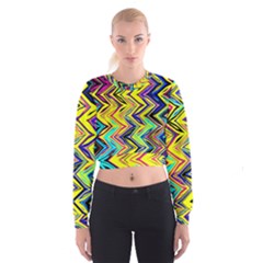 Mycolorfulchevron Cropped Sweatshirt