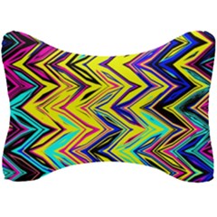 Mycolorfulchevron Seat Head Rest Cushion by designsbyamerianna