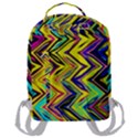 Mycolorfulchevron Flap Pocket Backpack (Large) View3