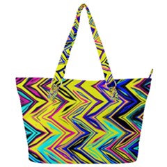 Mycolorfulchevron Full Print Shoulder Bag by designsbyamerianna