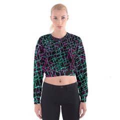 1980chaos Cropped Sweatshirt