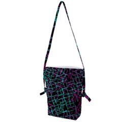 1980chaos Folding Shoulder Bag by designsbyamerianna