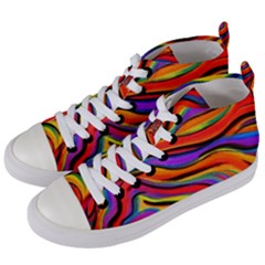 Gemrose Lucid Dreaming Women s Mid-top Canvas Sneakers by RLProject