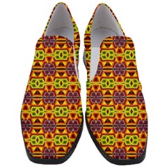 F 8 Women Slip On Heel Loafers by ArtworkByPatrick