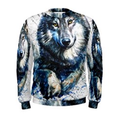 Gray Wolf - Forest King Men s Sweatshirt