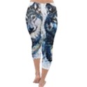 Gray Wolf - Forest King Capri Winter Leggings  View4