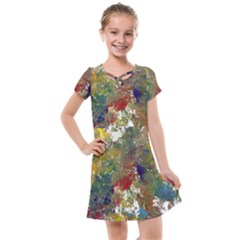 Original Abstract Art Kids  Cross Web Dress by scharamo