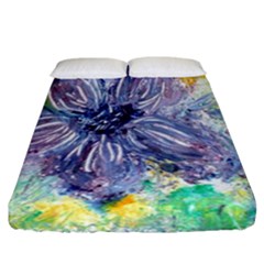 Original Abstract Art Fitted Sheet (california King Size) by scharamo