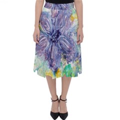 Original Abstract Art Classic Midi Skirt by scharamo